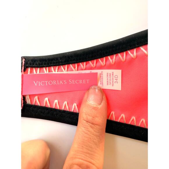 VICTORIA’S SECRET swimsuit bikini set 34D Top M Bottom - Picture 5 of 5